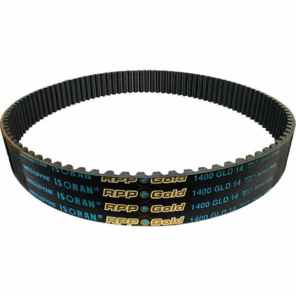 RPP GOLD Timing G BELT T-BELTS replaced by 880GLD2-8M12, Megadyne, Mfr#: 880-8MG-12